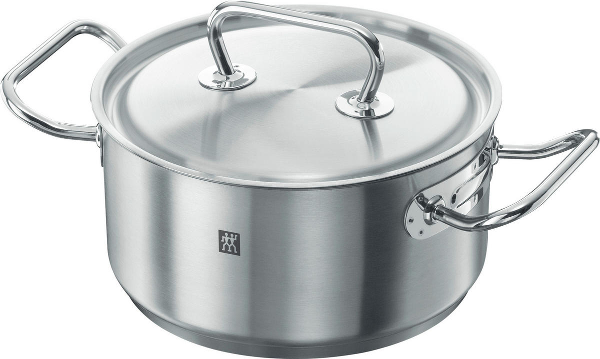 KOCHTOPFSET TWIN CLASSIC MAT. 5-teilig  - Edelstahlfarben, Basics, Metall - Zwilling