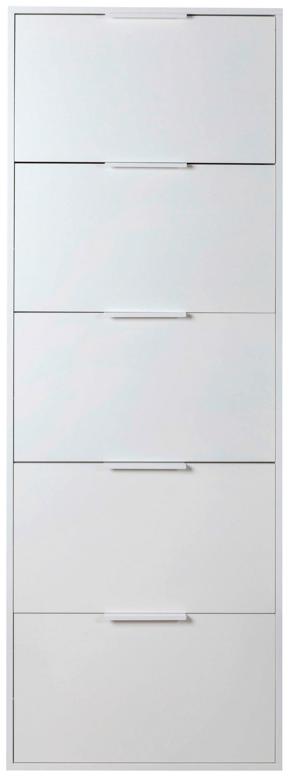 ORMARIĆ ZA OBUĆU   drvni materijal     - bijela, Design, drvni materijal (65/173,5/15cm) - Carryhome