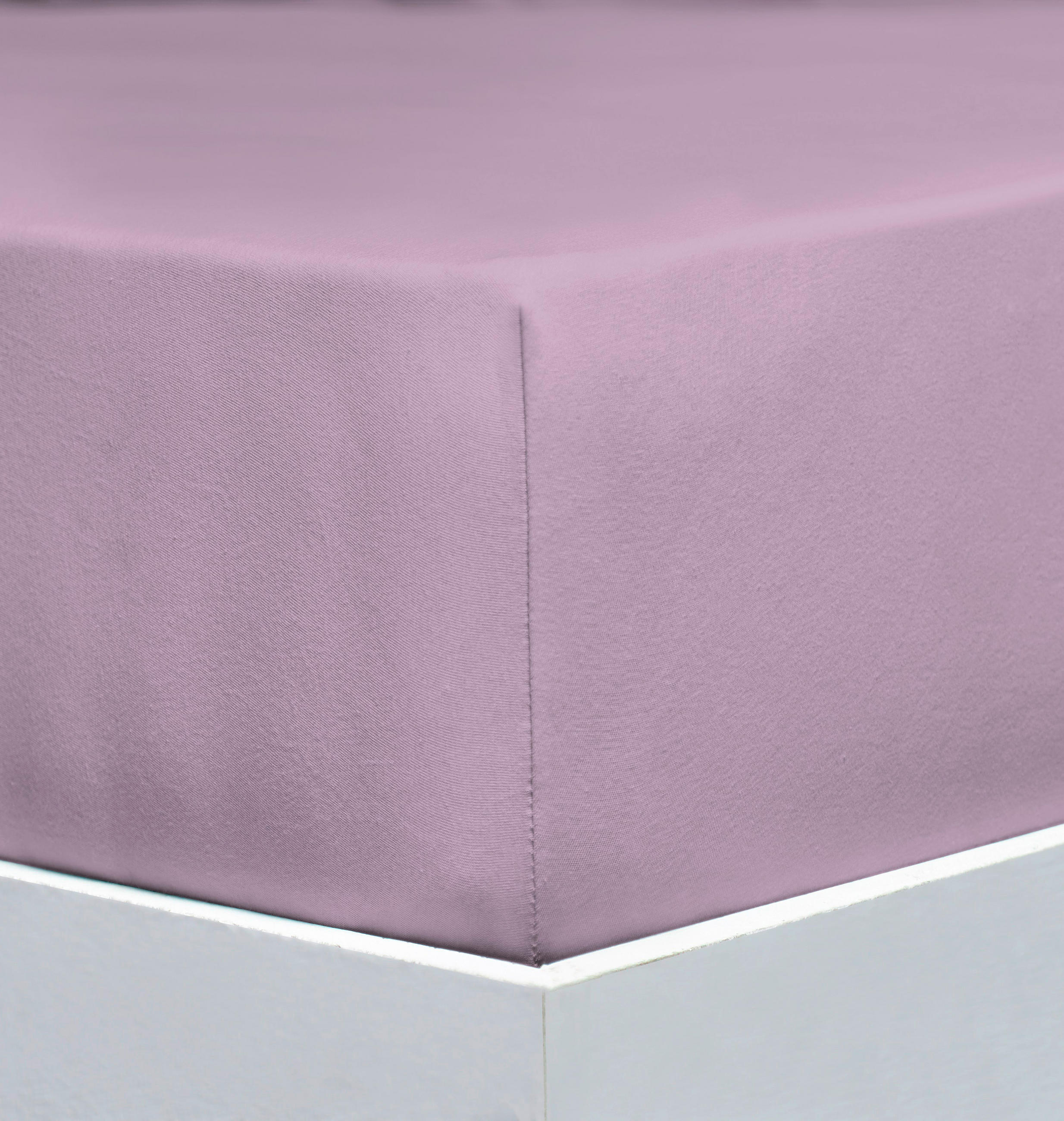 SPANNLEINTUCH 90-100/200-220 cm Jersey  - Flieder, Basics, Textil (90-100/200-220cm) - Florella