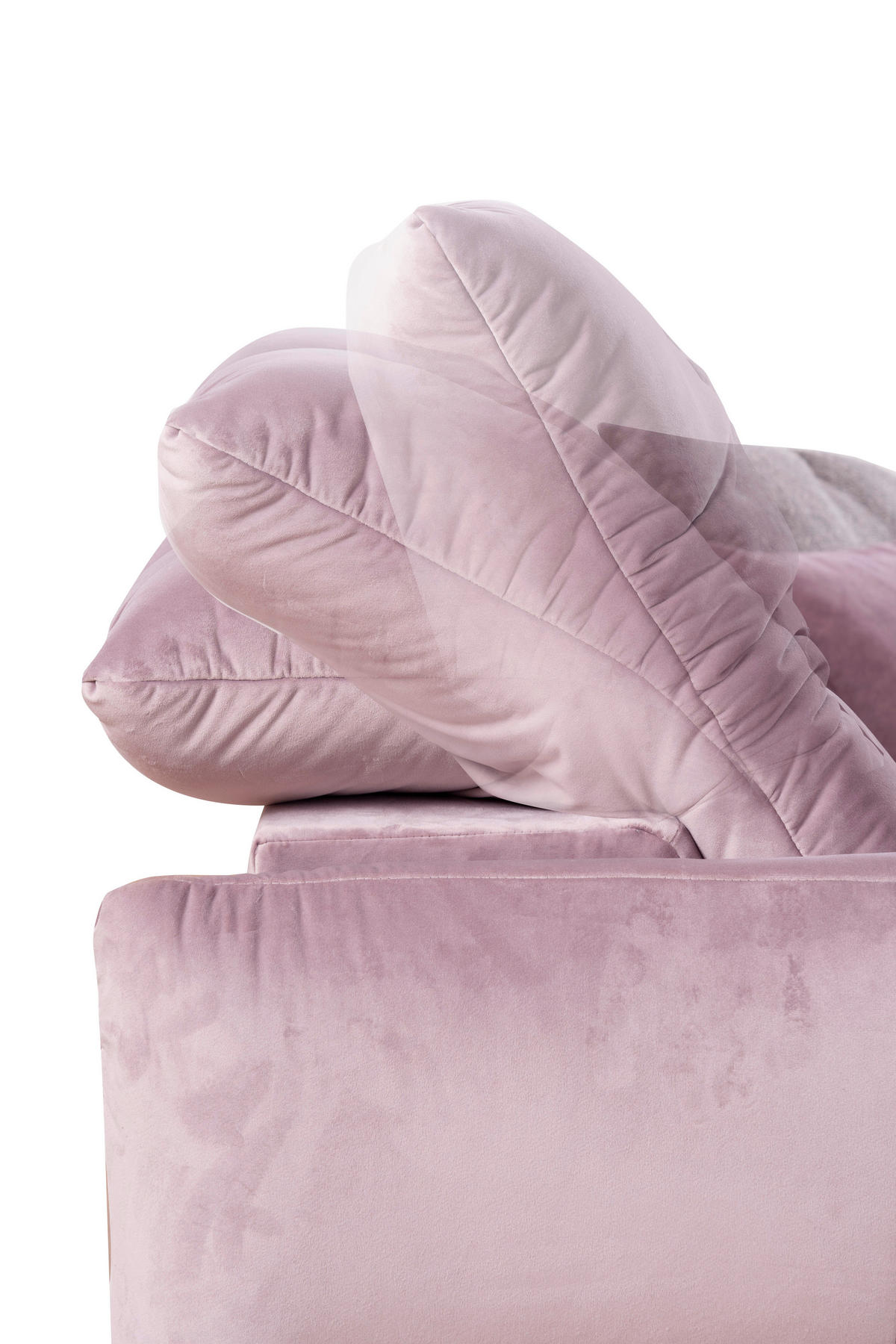 ECKSOFA Flieder  - Flieder, MODERN, Textil/Metall (244 (270)/173cm) - Livetastic