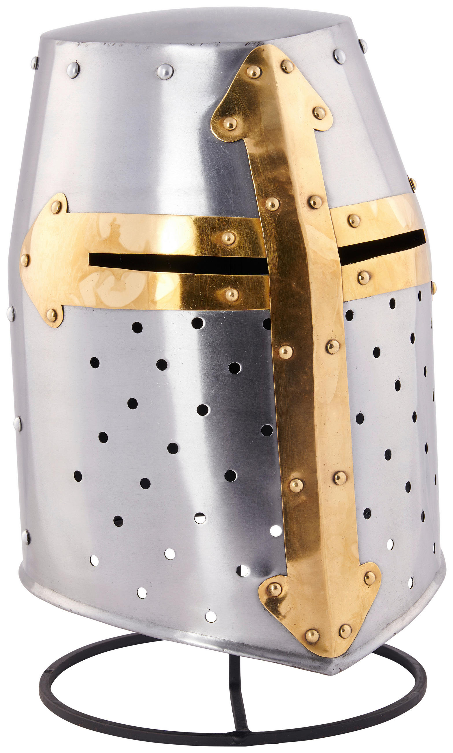 DEKORATIONSMASK 32/25/22 cm   - silver, Lifestyle, metall (32/25/22cm) - Ambia Home