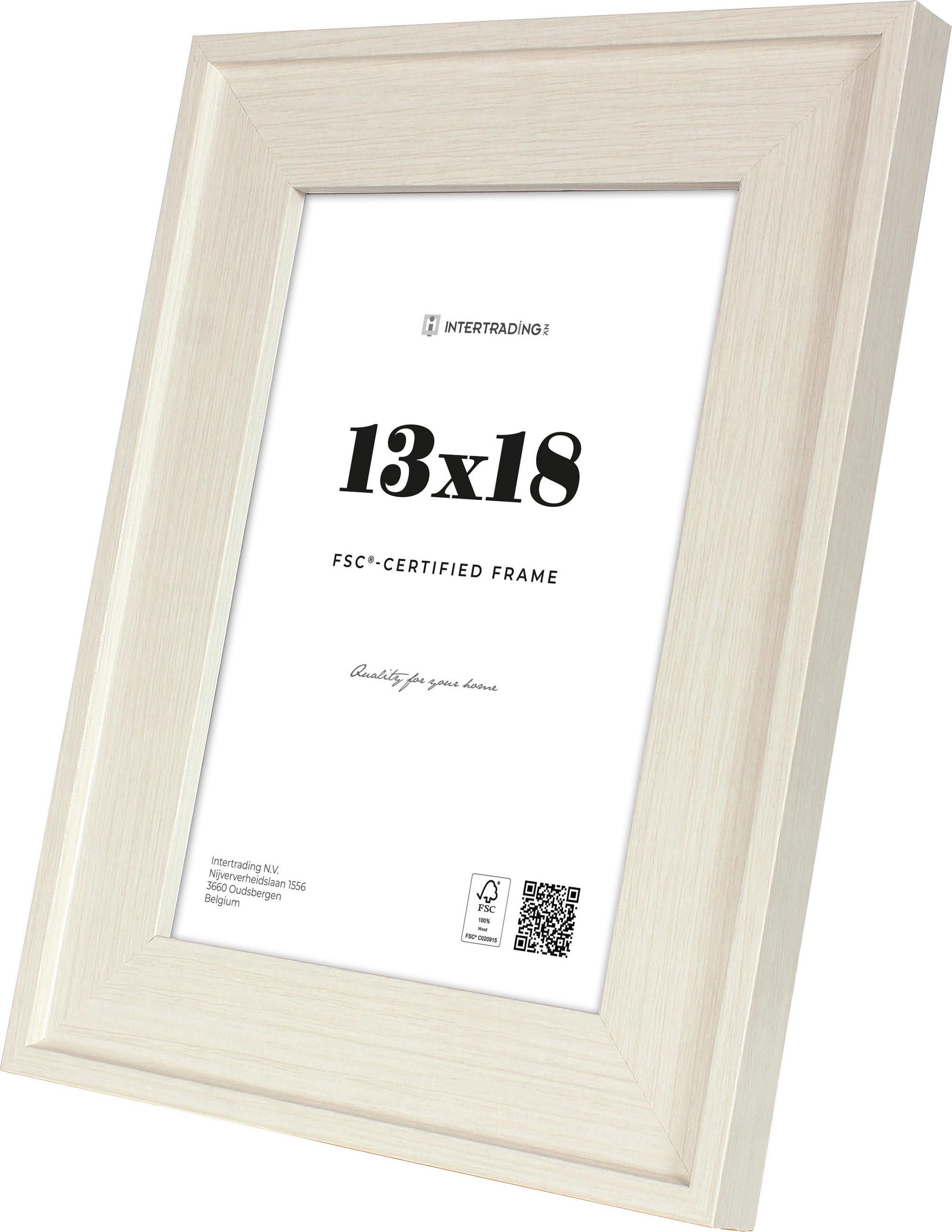 BILDERRAHMEN 19/1,6/24 cm  - Weiß, Basics, Holzwerkstoff (19/1,6/24cm)