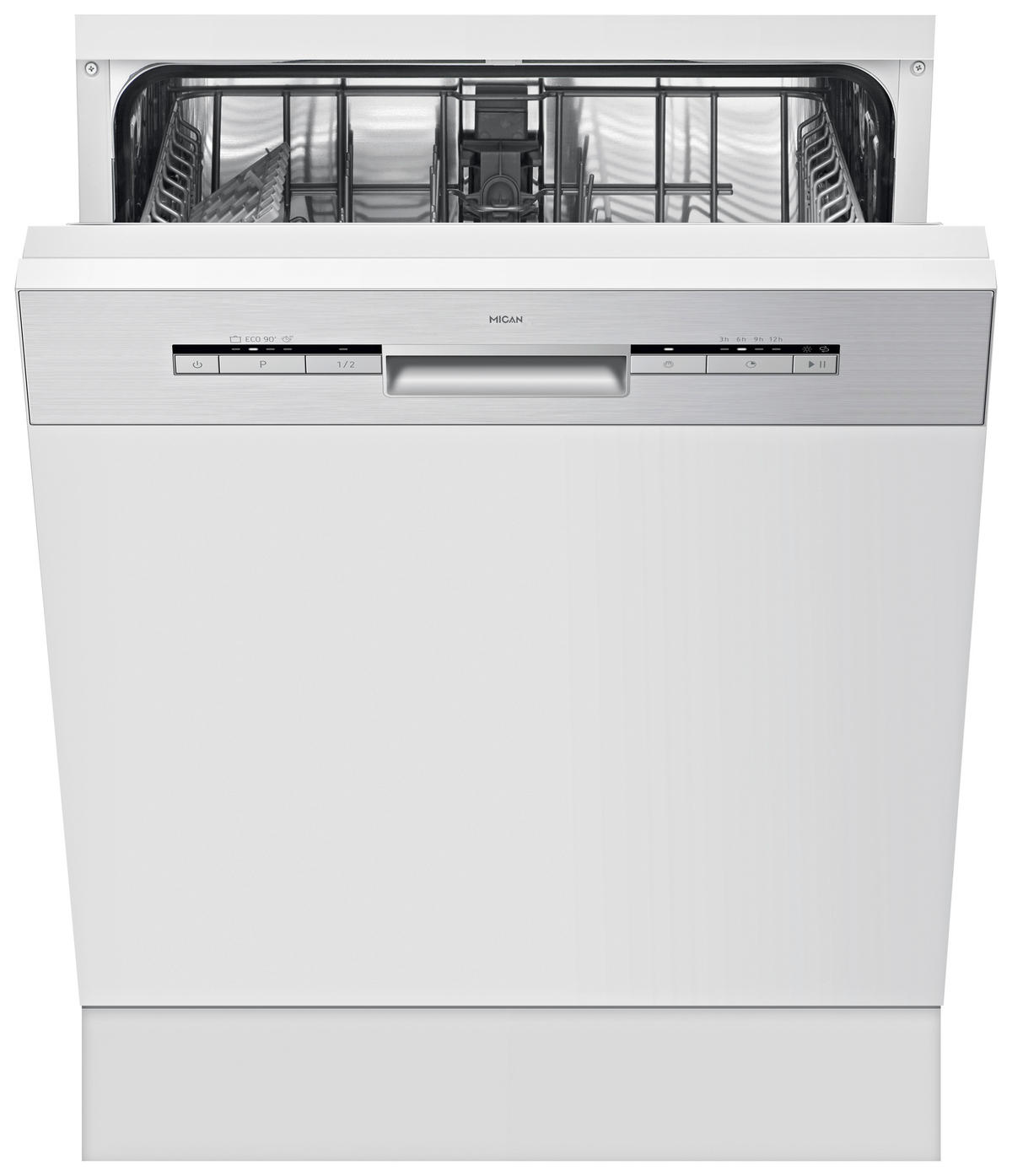 GESCHIRRSPÜLER 50600-1  - Edelstahlfarben, Basics, Metall (60/82-87/58cm) - Mican