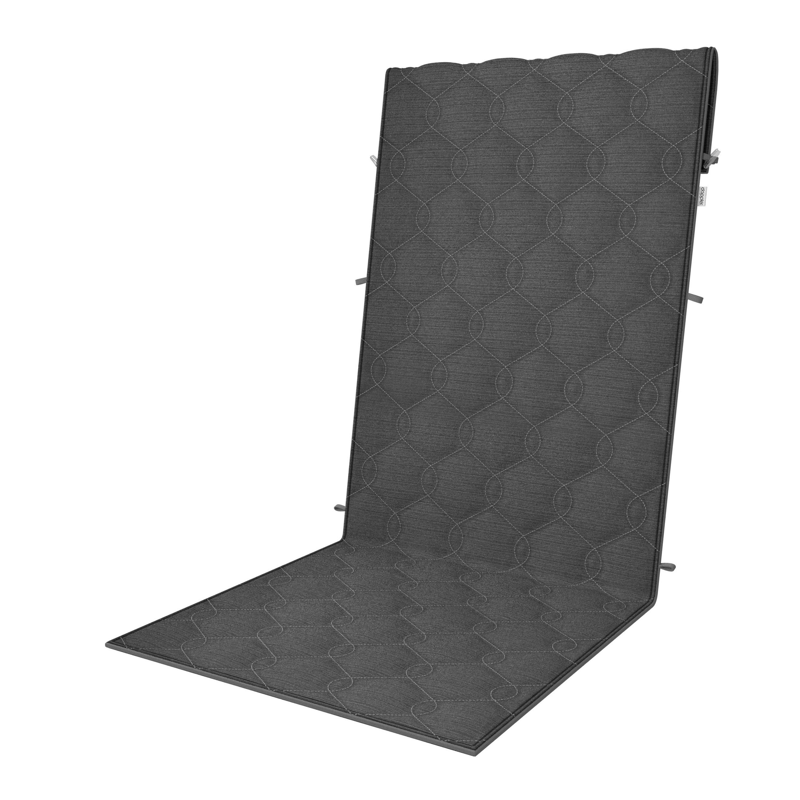 PERNĂ PENTRU SCAUN - antracit, Basics, textil (52/137/1,5cm) - Ambia Garden