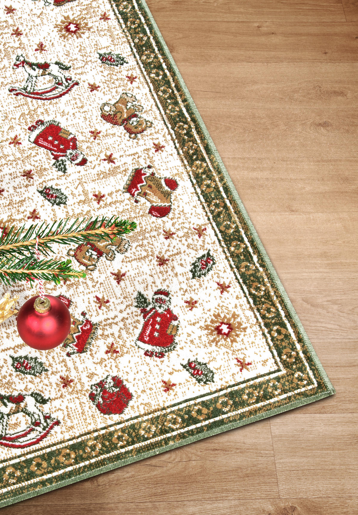 VINTAGE-TEPPICH 50/80 cm Toy's Delight Nostalgic Shine Weihnachten  - Multicolor, Design, Kunststoff/Textil (50/80cm) - Villeroy & Boch