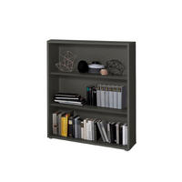 AKTENREGAL 84,4/113,6/33 cm  - Anthrazit/Schwarz, LIFESTYLE, Holzwerkstoff (84,4/113,6/33cm) - MID.YOU