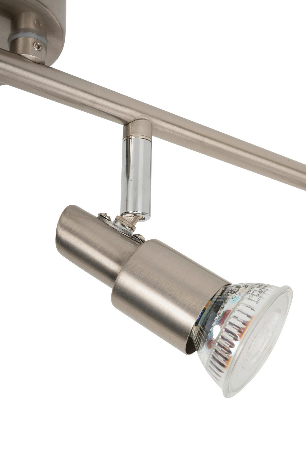LED-STRAHLER Kevin 70,5/9/12,6 cm  - Nickelfarben, Basics, Metall (70,5/9/12,6cm) - Boxxx