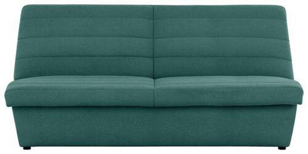 2-SITZER-SOFA Webstoff Grün  - Schwarz/Grün, Design, Kunststoff/Textil (185/92/103cm) - LOOKS by W.Joop