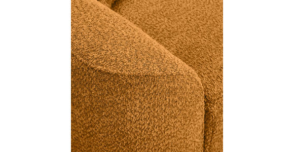 2,5-SITZER  in Chenille Goldfarben  - Goldfarben/Schwarz, KONVENTIONELL, Textil/Metall (200/84/99cm) - Carryhome