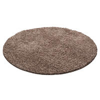 KOBEREC S VYSOKÝM VLASEM, 120 cm světle hnědá - světle hnědá, Konvenční, textil (120cm) - Novel