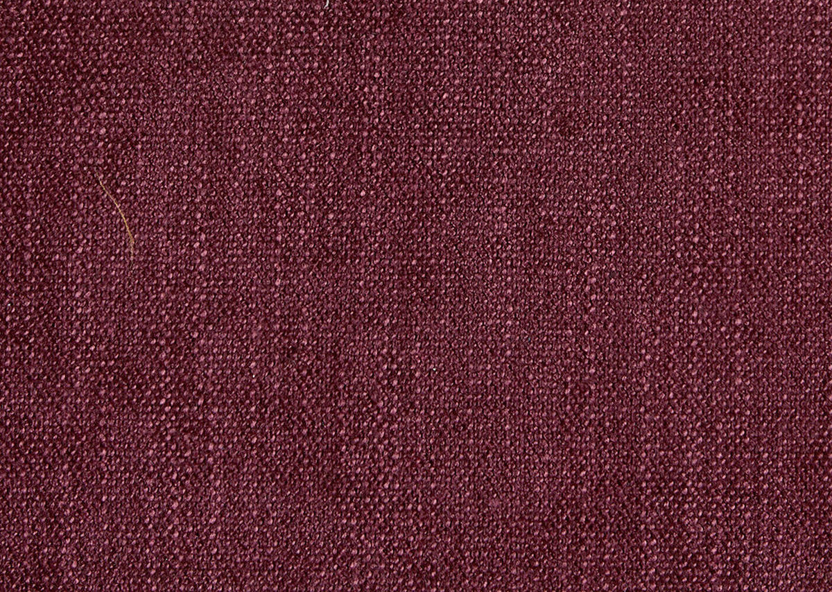 HOCKER in Textil Rot  - Rot/Schwarz, Design, Textil/Metall (120/43/90cm) - Dieter Knoll