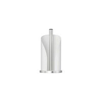 KÜCHENROLLENHALTER - Edelstahlfarben/Weiß, KONVENTIONELL, Metall (15,5/30cm) - Wesco