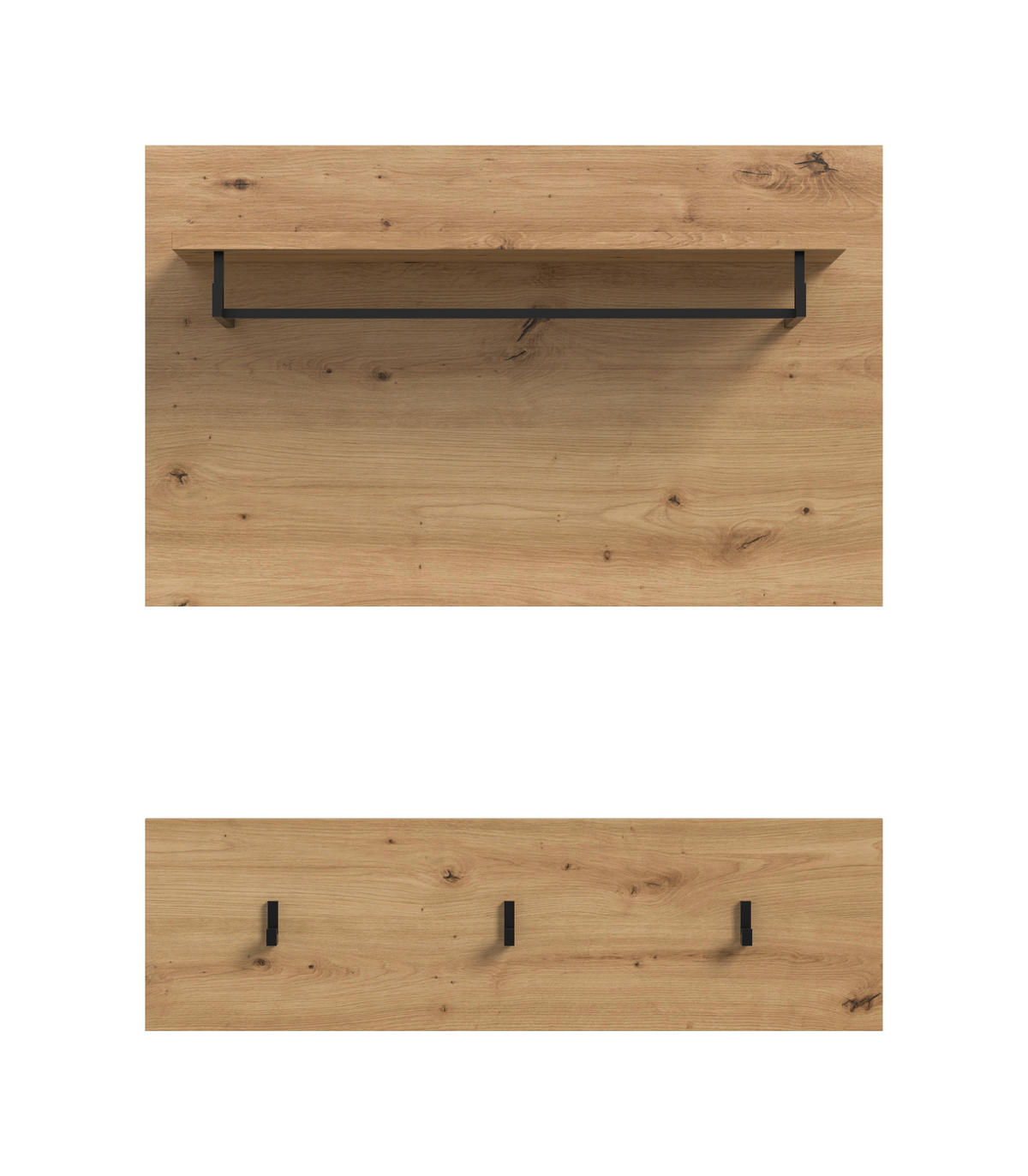 GARDEROBENPANEEL  in 80/73/27 cm  - Eiche Artisan, Design, Holzwerkstoff (80/73/27cm) - MID.YOU