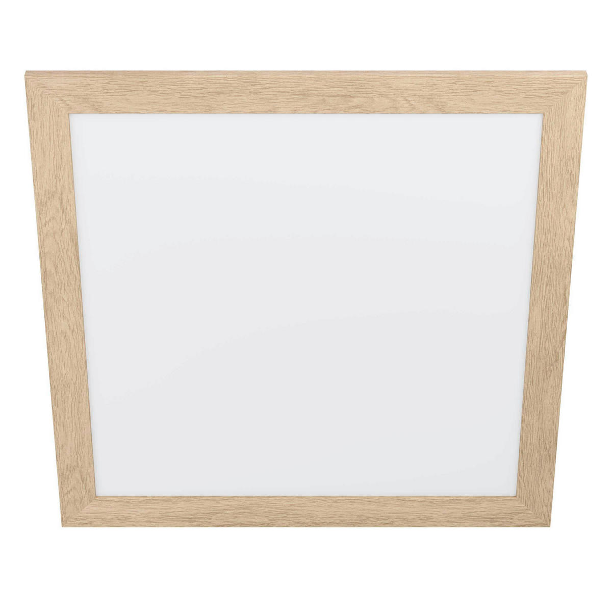 DECKENLEUCHTE Piglionasso 64,5/64,5/5,5 cm   - Eichefarben/Weiß, Natur, Holz/Kunststoff (64,5/64,5/5,5cm) - Eglo