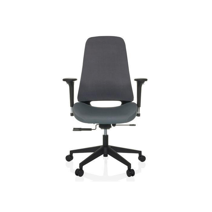 DREHSTUHL Grau  - Schwarz/Grau, MODERN, Kunststoff/Textil (67/111 - 120/64cm) - MID.YOU
