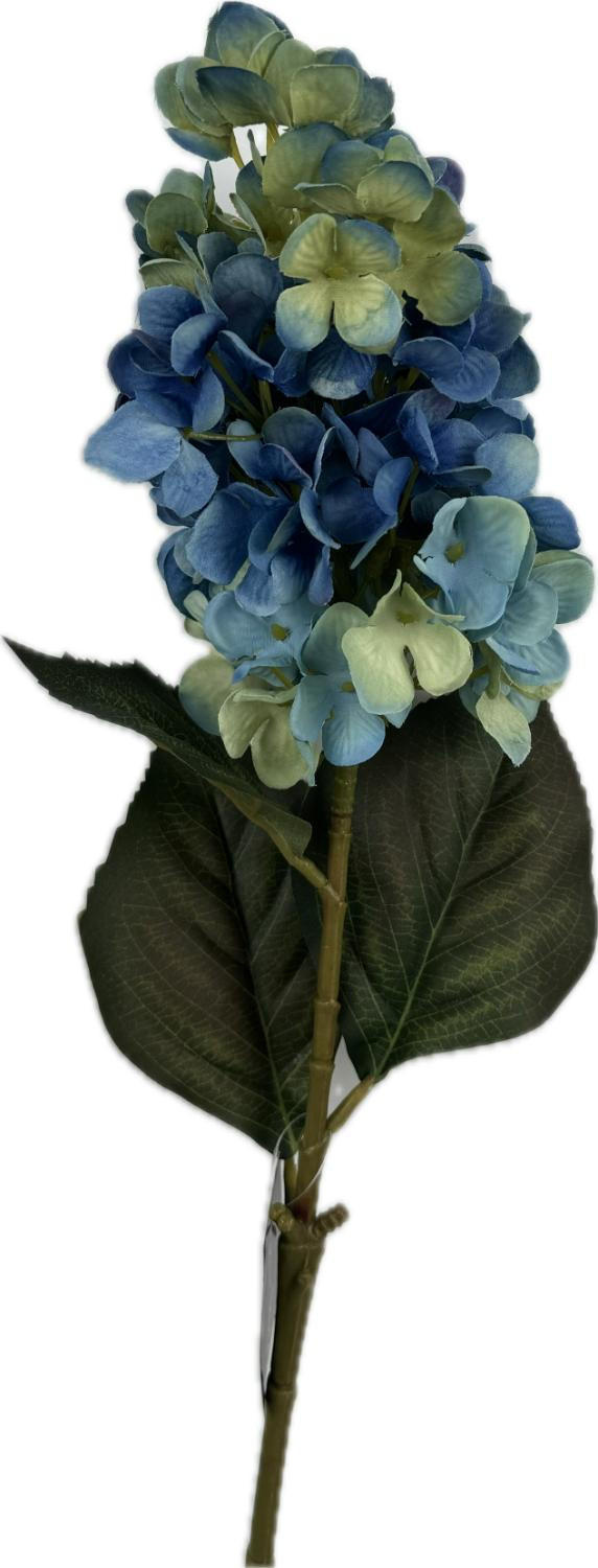 HORTENZIA 72 cm - modrá/béžová, Basics, plast (72cm)