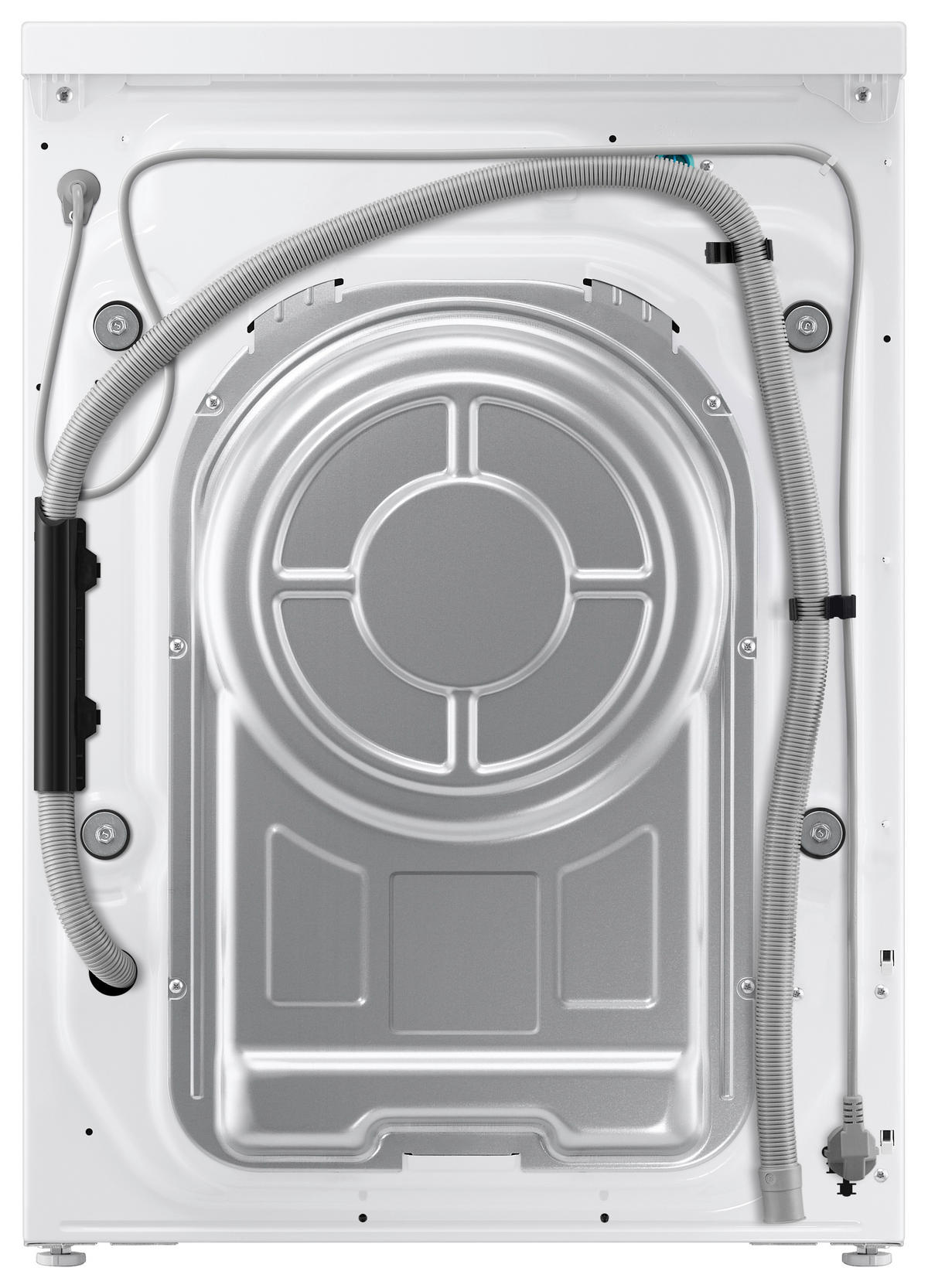 WASCHMASCHINE WW11DB8B95GHU3   - Silberfarben/Weiß, Basics, Kunststoff/Metall (60/85/60cm) - Samsung