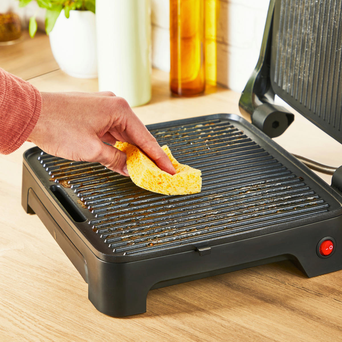 KONTAKTGRILL - Schwarz, Basics, Kunststoff (36,6/33,7/13,2cm) - Tefal