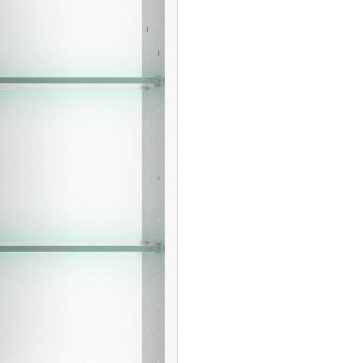 SPIEGELSCHRANK 120/66/20 cm  - Chromfarben/Grau, Design, Glas/Holzwerkstoff (120/66/20cm) - Held