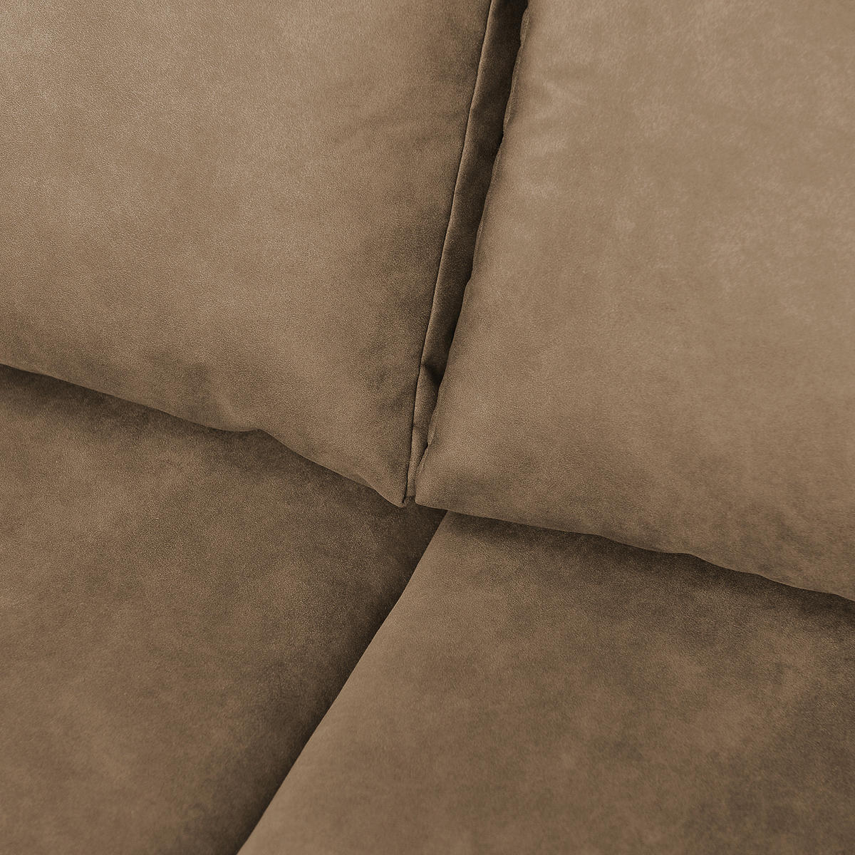 KUTNA GARNITURA tekstil  boje blata   - boje blata/smeđa, Design, tekstil/drvo (144/200cm) - MID.YOU