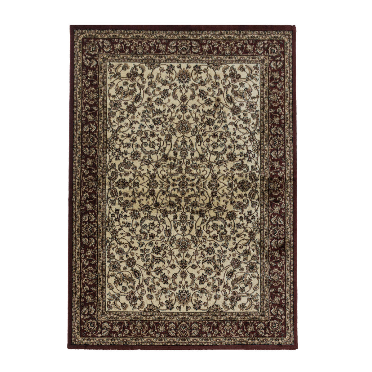WEBTEPPICH 300/400 cm Kashmir 2604 Creme Schwarz  - Schwarz, LIFESTYLE, Textil (300/400cm) - Novel