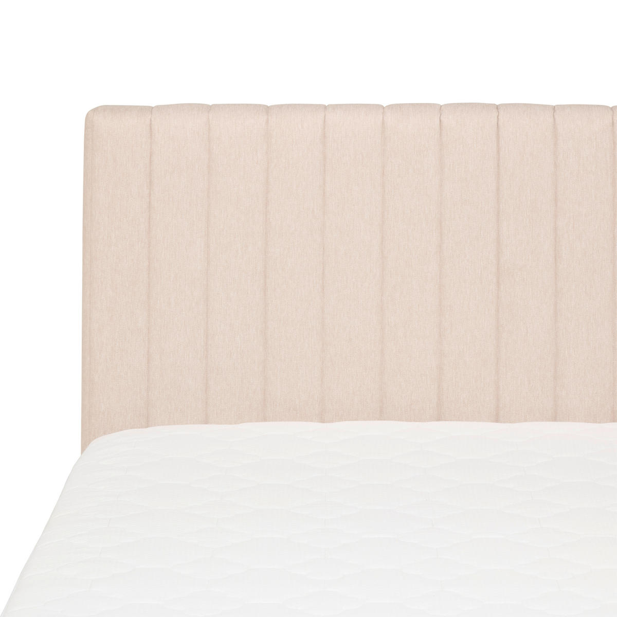 BOXBETT 160/200 cm  in Creme  - Creme, Modern, Holz/Textil (160/200cm) - MID.YOU