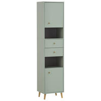 HOCHSCHRANK 40,3/180,6/33,1 cm  - Eichefarben/Eschefarben, MODERN, Holz/Holzwerkstoff (40,3/180,6/33,1cm) - Stylife