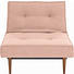 SESSEL Rosa - Ulmefarben/Dunkelbraun, Design, Holz/Textil (90/79/115cm) - Innovation