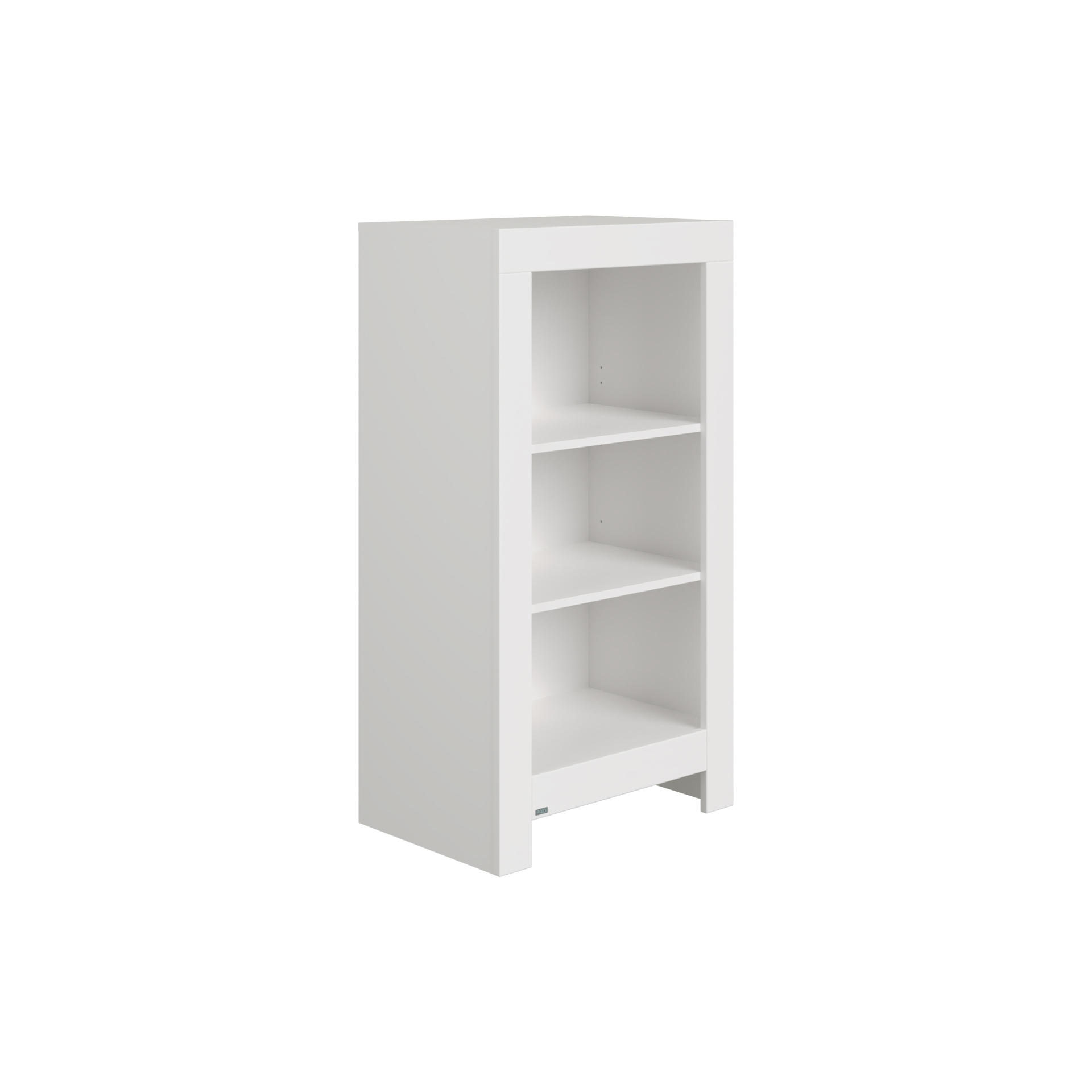 REGAL Weiß - Weiß, Design, Holzwerkstoff (63,1/114,7/39,3cm) - Paidi