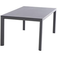 GARTENTISCH 180/95/74 cm Metall rechteckig  - Anthrazit/Titanfarben, Basics, Kunststoff/Metall (180/95/74cm) - Siena Garden