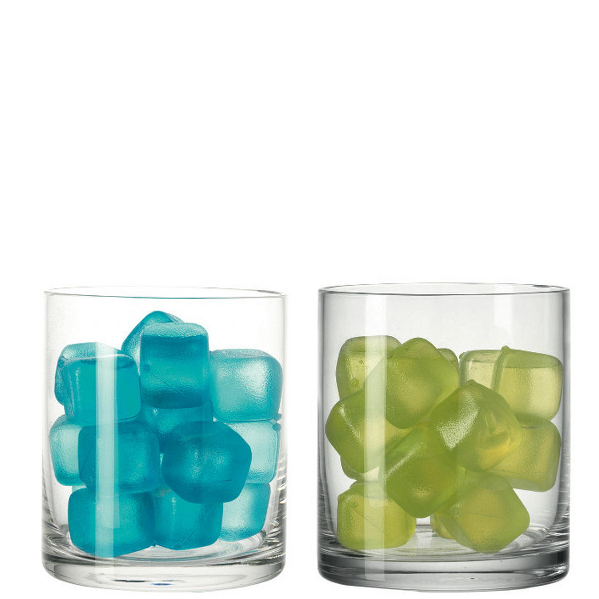 MEHRWEG-EISWÜRFEL - Gelb, Basics, Kunststoff (6,4/16/6,4cm) - Leonardo