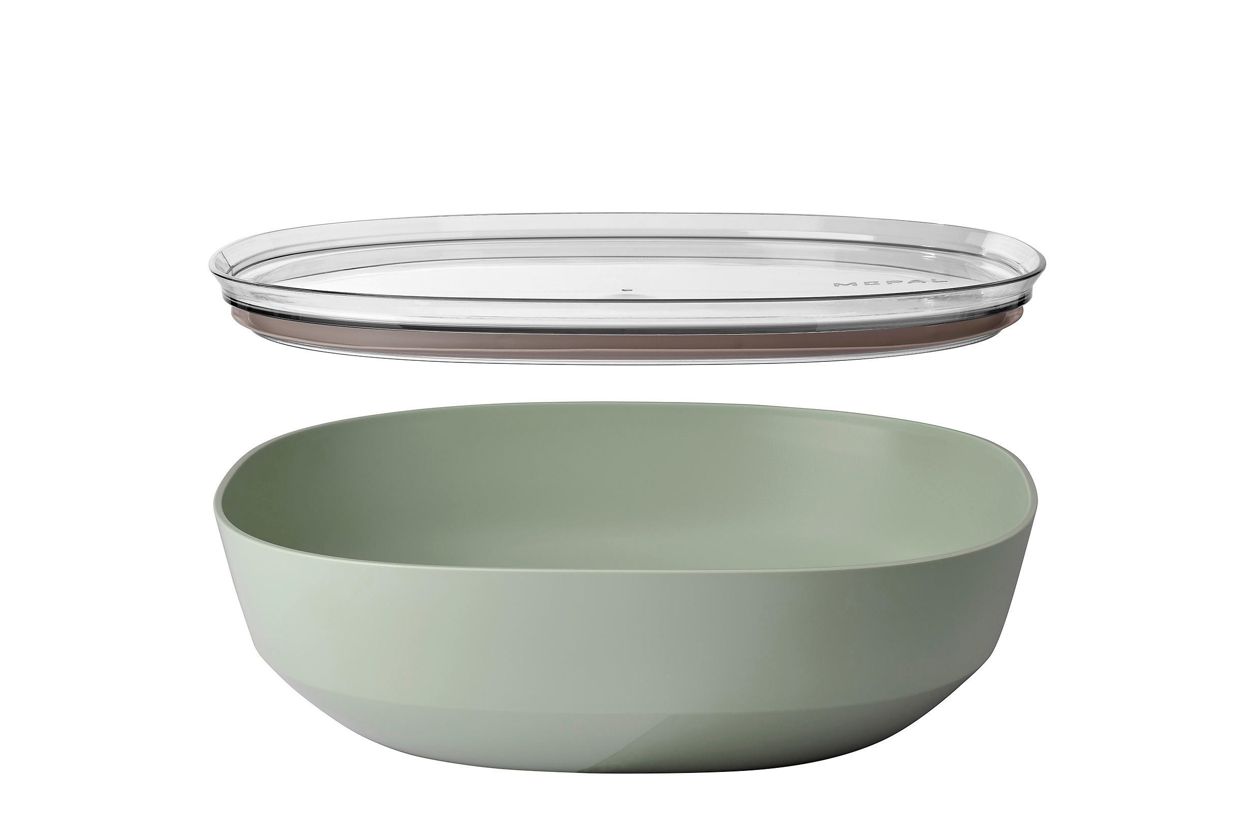 SALATSET  2-teilig  - Salbeigrün, KONVENTIONELL (30,1/9,2cm) - Mepal
