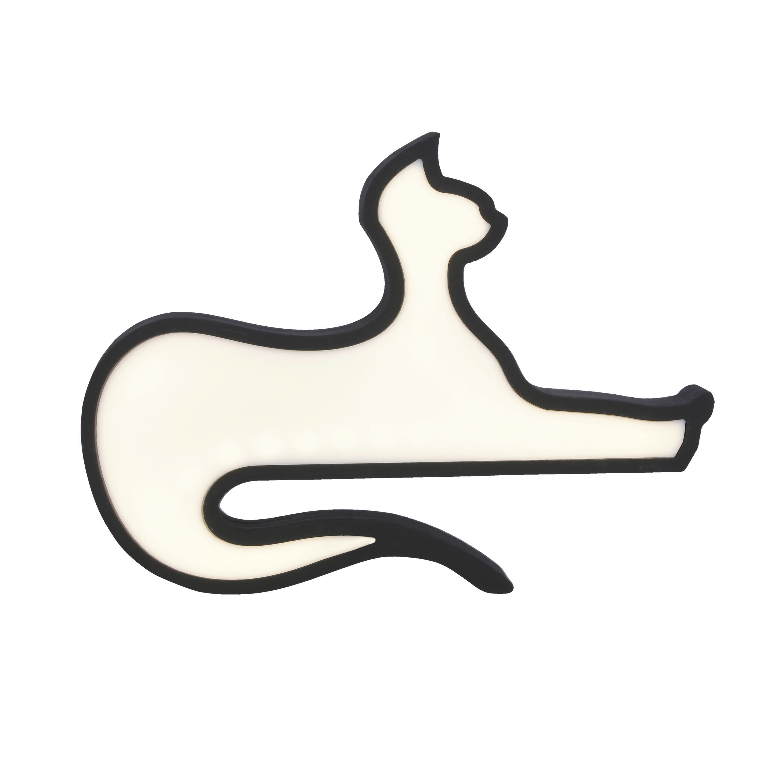 BORDSLAMPA FÖR BARN - svart, Basics, trämaterial/plast (28.5/3.5/20.5cm)