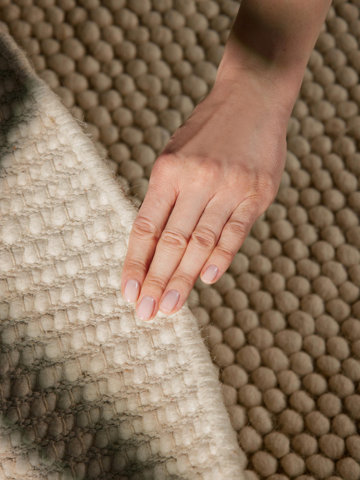 WOLLTEPPICH 200 cm Richmond Beige, Beigebraun rund  - Beige/Beigebraun, KONVENTIONELL, Textil (200cm) - Ted Baker