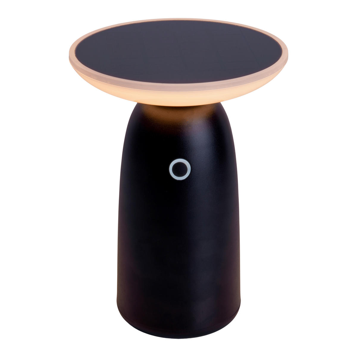 SOLARLEUCHTE 16/22,5 cm   - Schwarz, Design, Kunststoff/Metall (16/22,5cm) - Näve