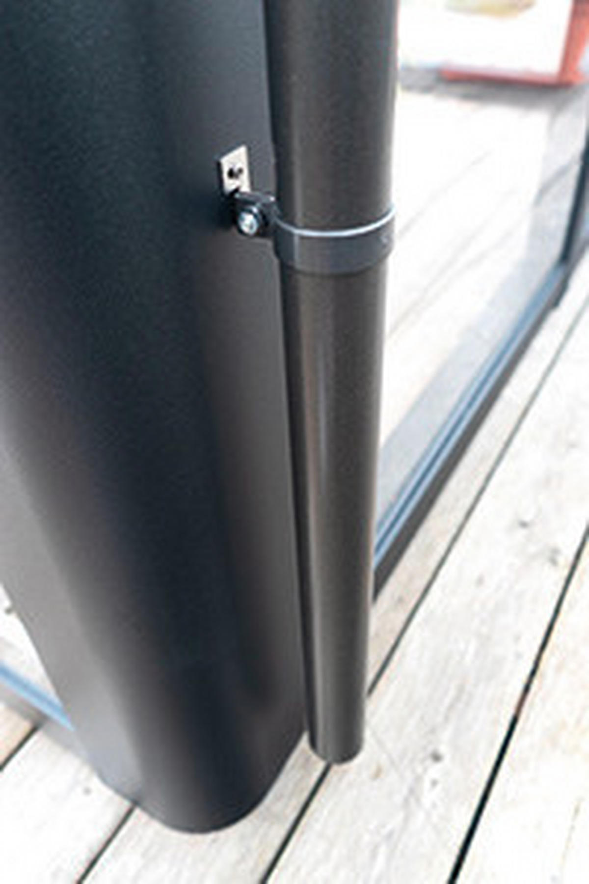 REGENFALLROHR  - Dunkelgrau, Basics, Kunststoff (5/220cm)