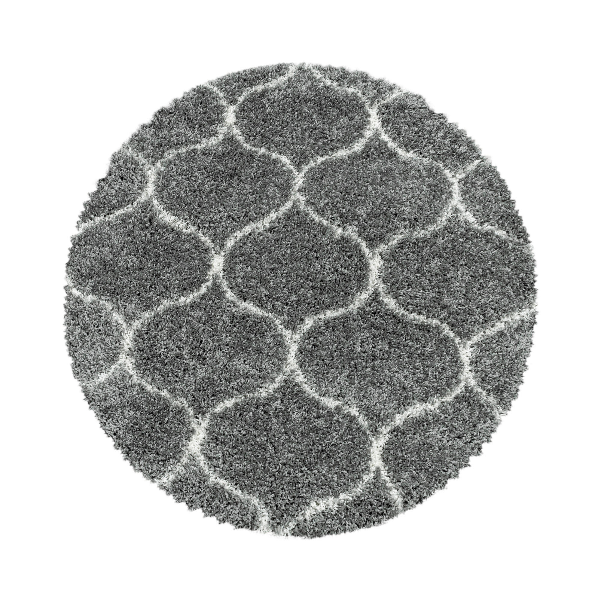 VÄVD MATTA 80 cm Salsa 3201 Grau  - grå, Design, textil (80cm)