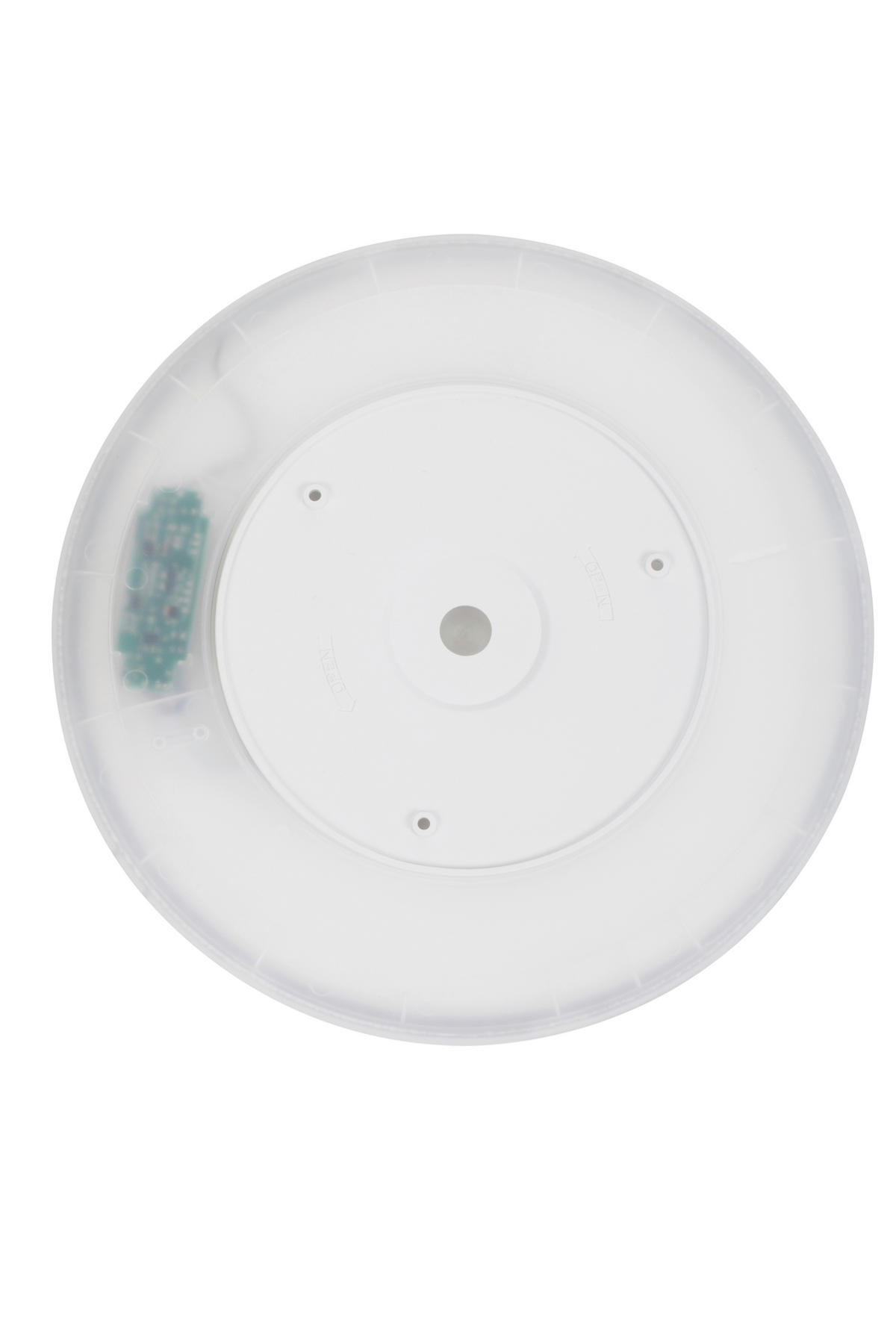 STROPNÍ LED SVÍTIDLO, 29,3/2,8 cm  - bílá, Basics, plast (29,3/2,8cm) - Novel