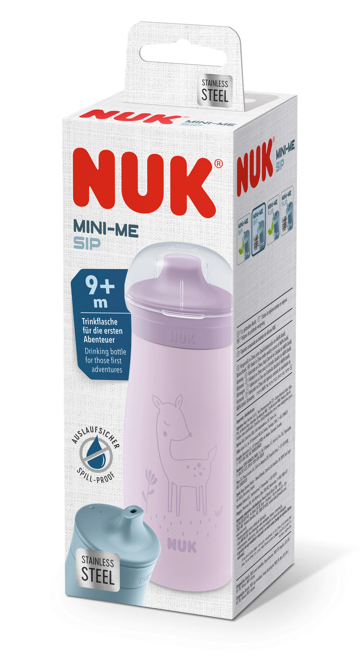 KINDERTRINKFLASCHE  - Basics (6,8/6,8/20,8cm) - NUK