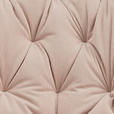 STUHL Feincord Rosa, Schwarz  - Schwarz/Rosa, Design, Textil/Metall (54/85/63cm) - Carryhome