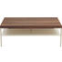 COUCHTISCH in Holz, Holzwerkstoff 125/75/42 cm - Nussbaumfarben/Weiß, KONVENTIONELL, Holz/Holzwerkstoff (125/75/42cm) - Moderano COUCHTISCH in Holz, Holzwerkstoff 125/75/42 cm - Nussbaumfarben/Weiß, KONVENTIONELL, Holz/Holzwerkstoff (125/75/42cm) - Moderano