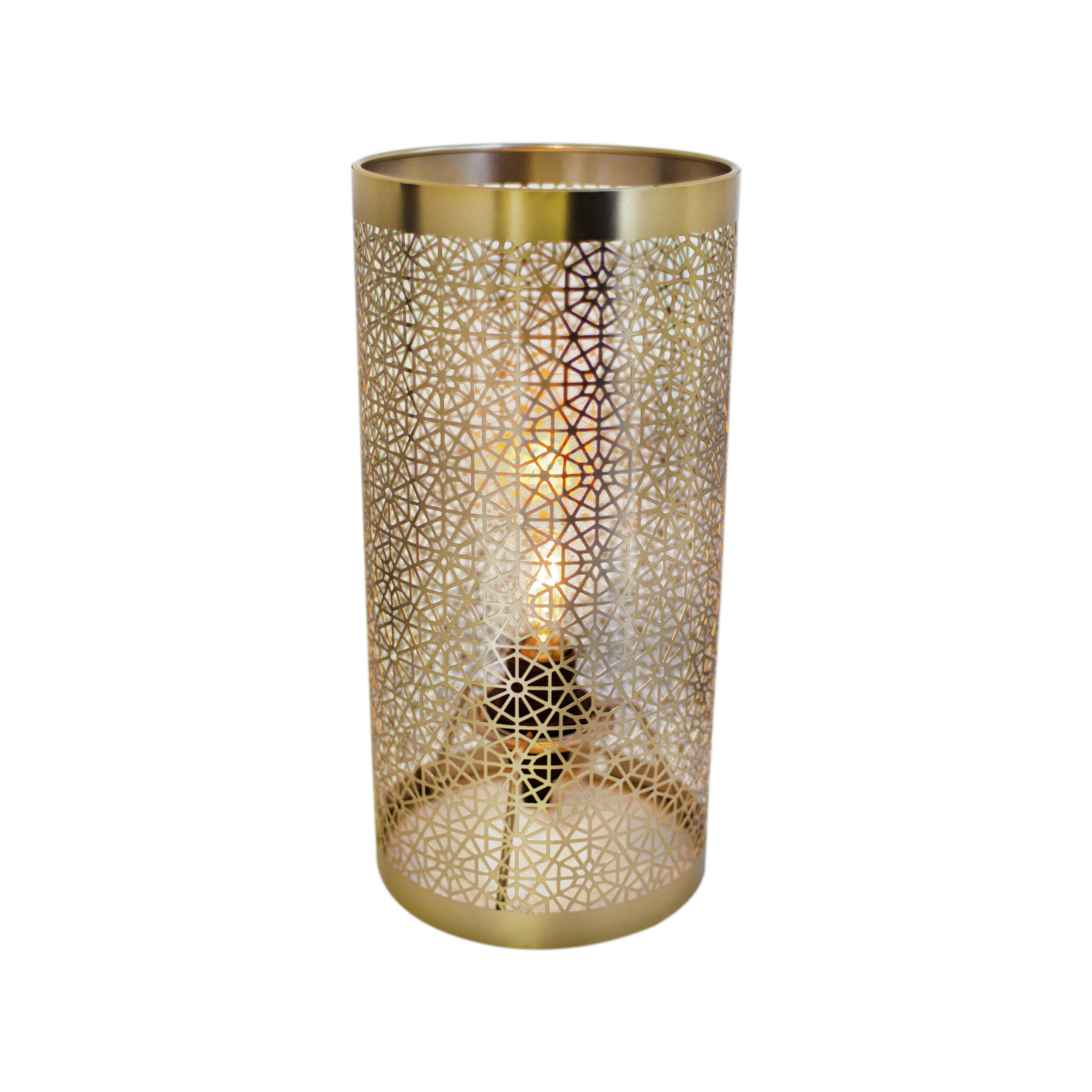 STOLNÍ LAMPA, E14, 14/28 cm  - barvy mosazi, Design, kov (14/28cm) - By Rydéns