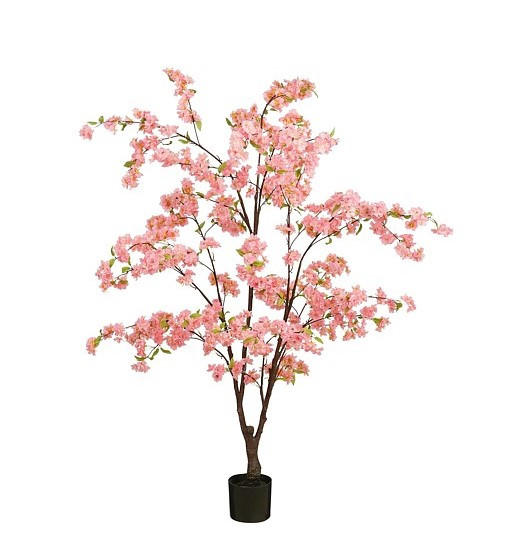 KONSTVÄXT  - grön/rosa, Basics, plast (50/168cm)