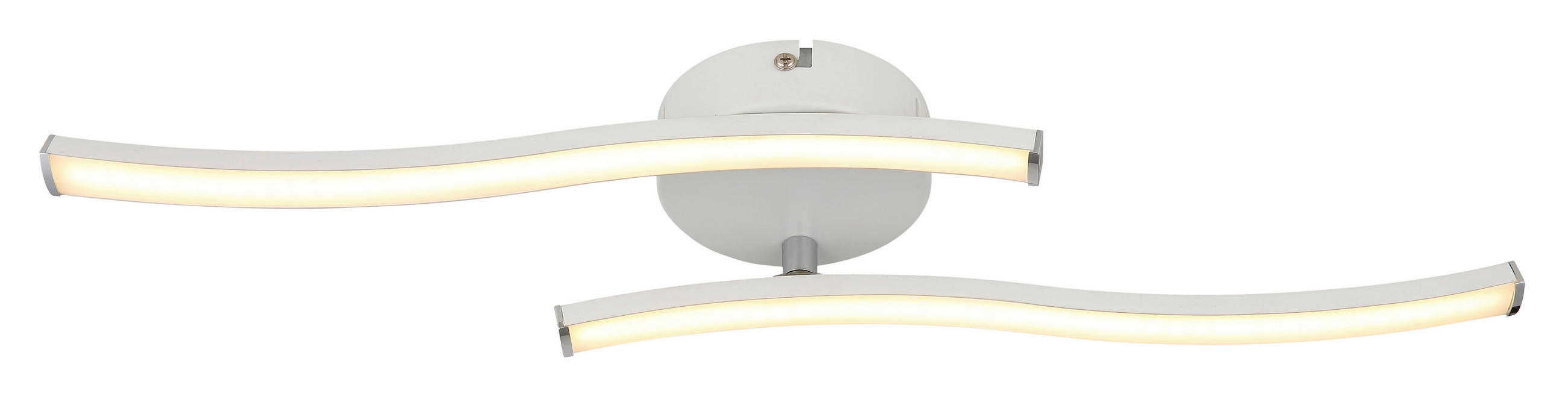 LED SVJETILJKA STROPNA TYLER  - bijela/opalna, Basics, plastika (51,5/10/7,2cm)