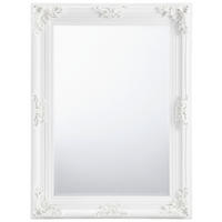 OGLEDALO  85/115/7,5 cm     - bijela, Lifestyle, staklo/drvni materijal (85/115/7,5cm) - Landscape