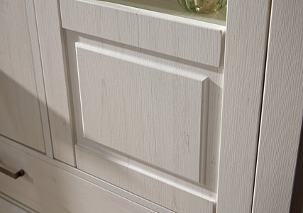 Wohnwand Im Landhausstil Mit Beleuchtung Kaufen