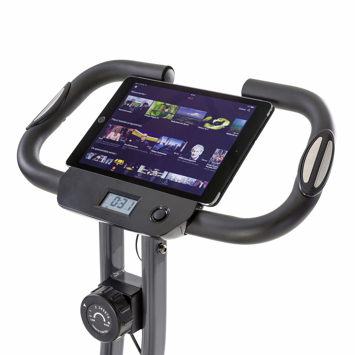 HEIMTRAINER FIT B20 X-BIKE - Schwarz/Grün, KONVENTIONELL, Kunststoff/Metall (94,5/46/116cm) - Tunturi