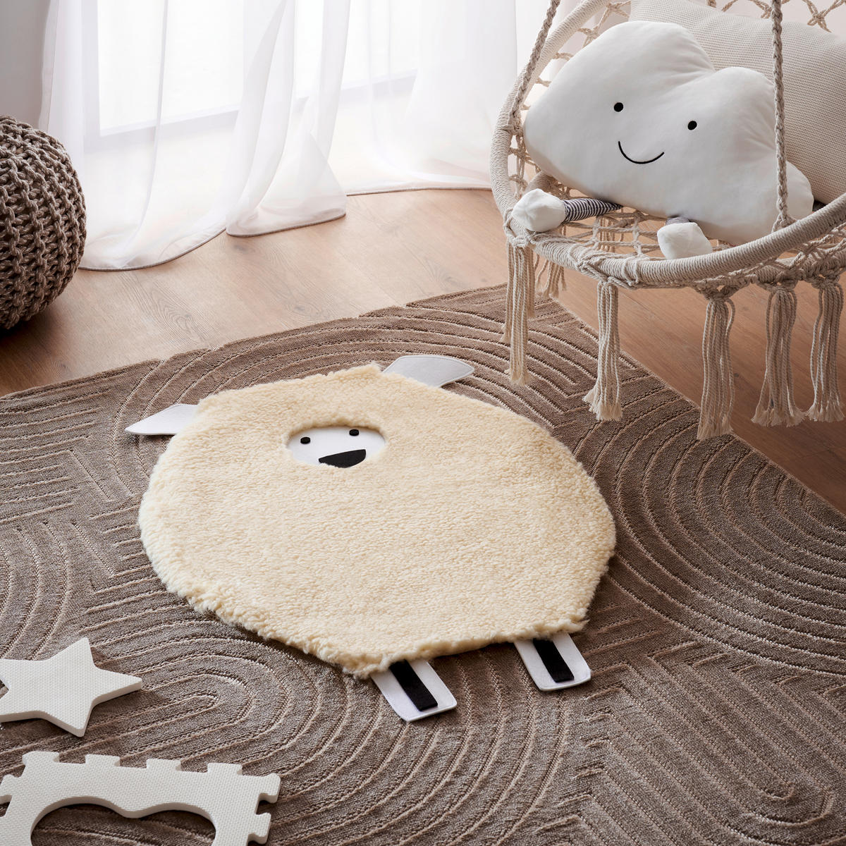 KUNSTFELL 60/90 cm Beige  - Beige, Basics, Textil (60/90cm) - Novel