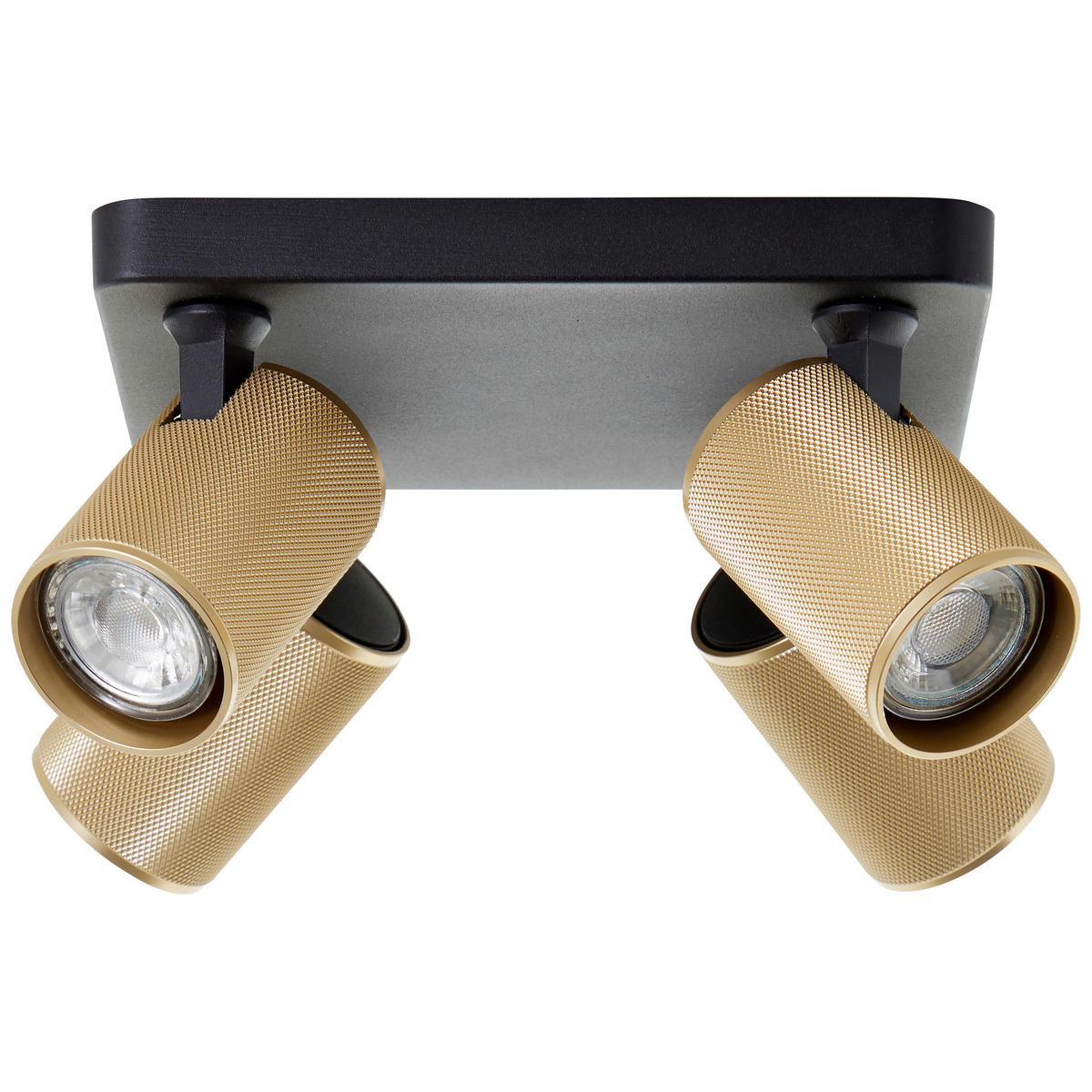 STRAHLER   - Goldfarben/Schwarz, Basics, Metall (12,1/22/22cm)