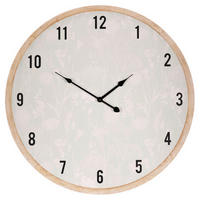 NÁSTĚNNÉ HODINY, světle zelená, 58 cm - světle zelená, Lifestyle, kompozitní dřevo (58cm) - Sonax